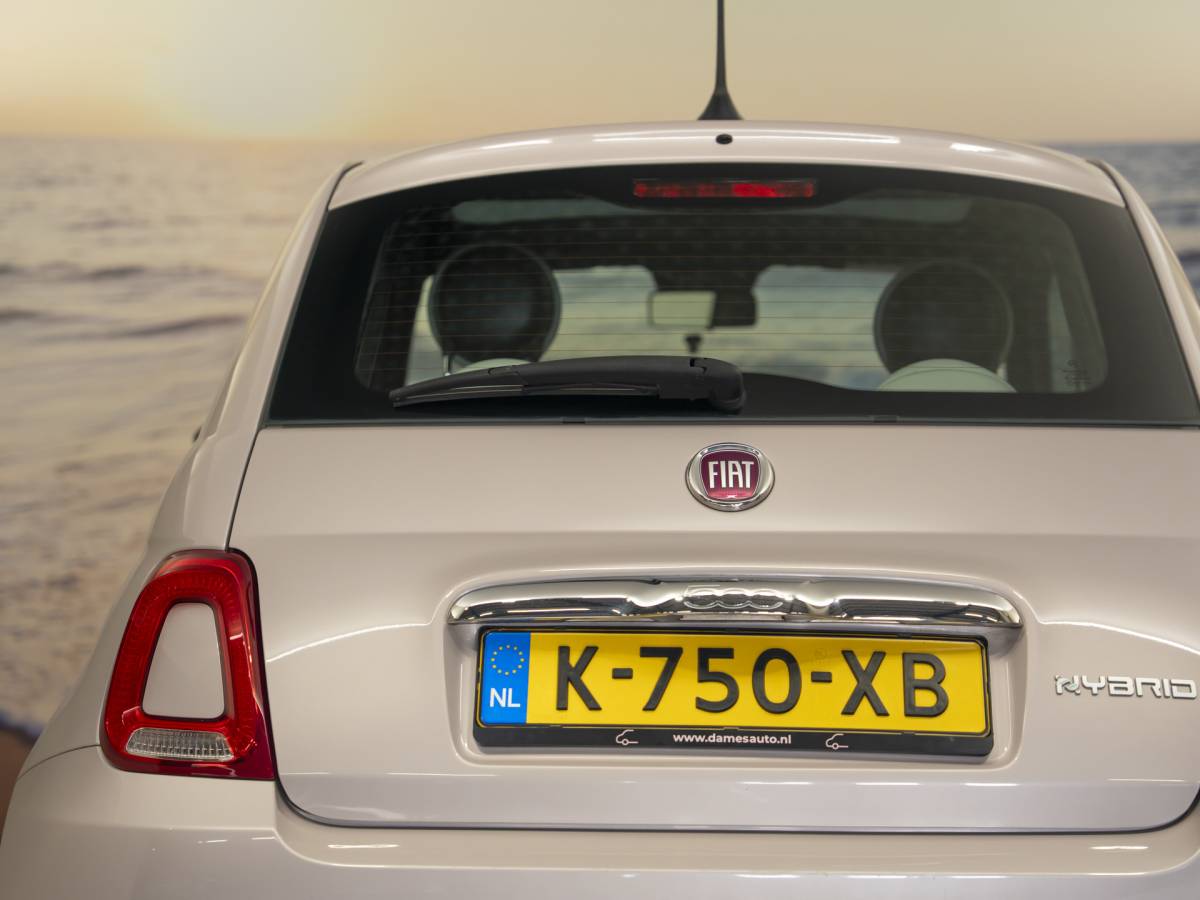 Fiat 500 Fiat 500 1.0 Hybrid Launch Edition, NAV, powder pink, incl garantie
