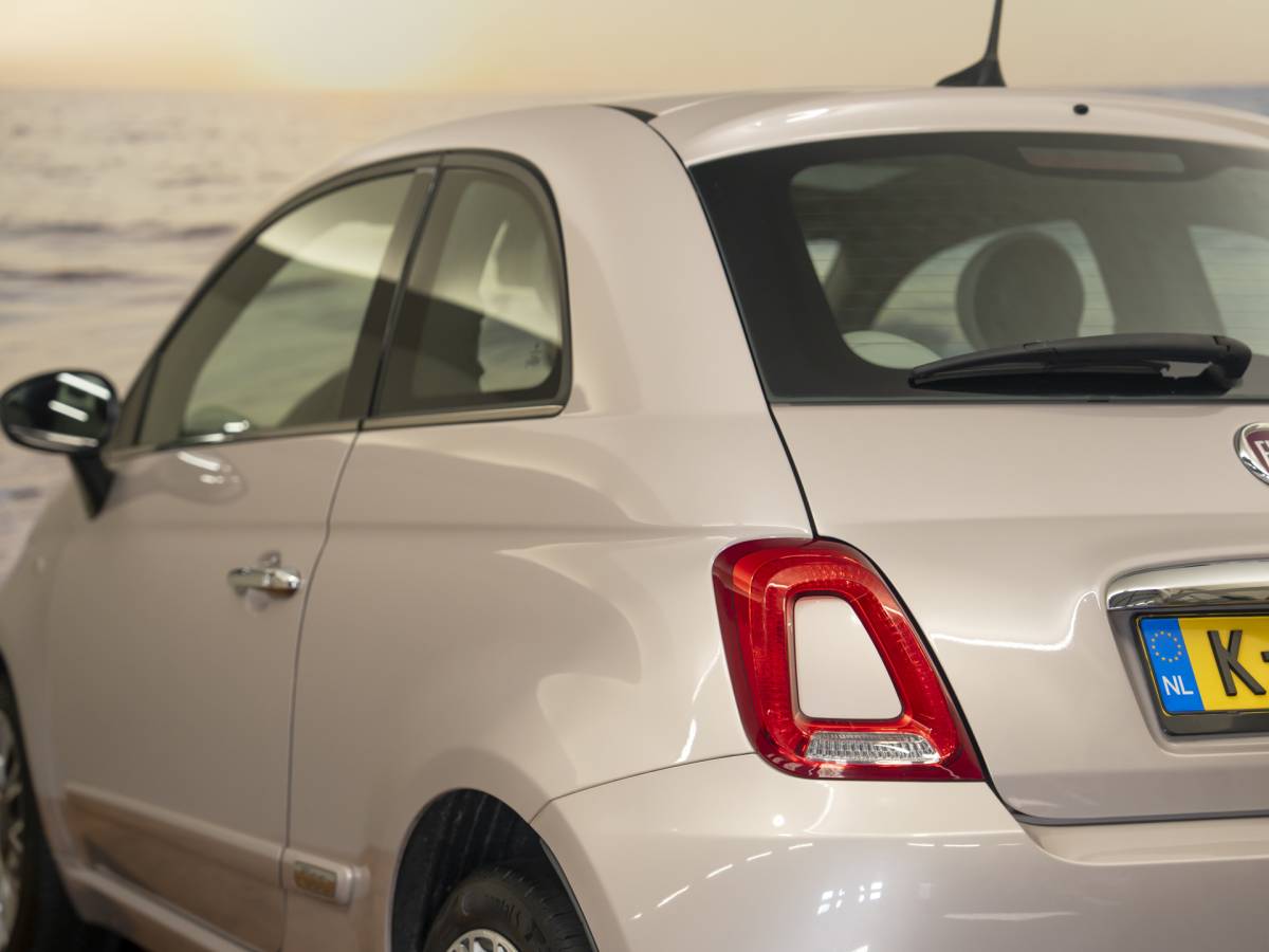 Fiat 500 Fiat 500 1.0 Hybrid Launch Edition, NAV, powder pink, incl garantie