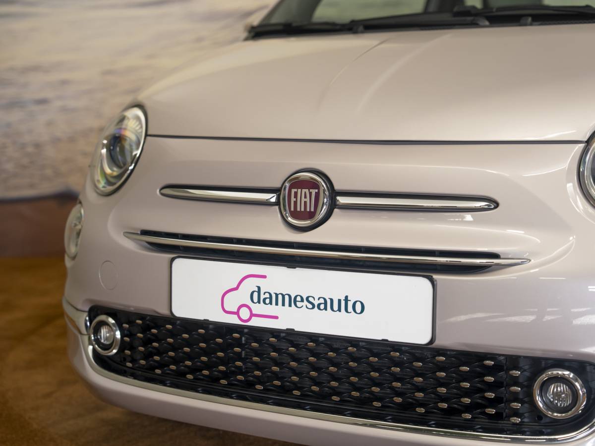 Fiat 500 Fiat 500 1.0 Hybrid Launch Edition, NAV, powder pink, incl garantie