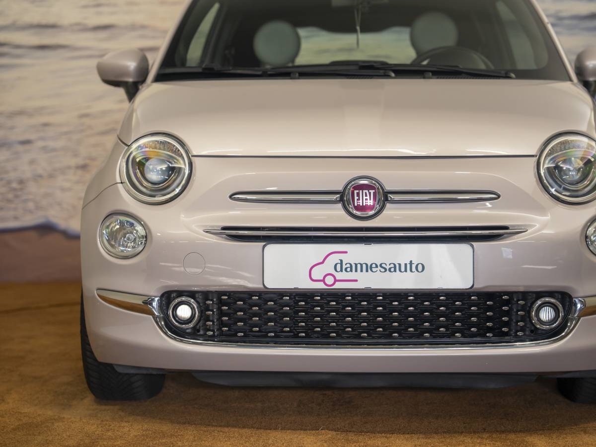 Fiat 500 Fiat 500 1.0 Hybrid Launch Edition, NAV, powder pink, incl garantie