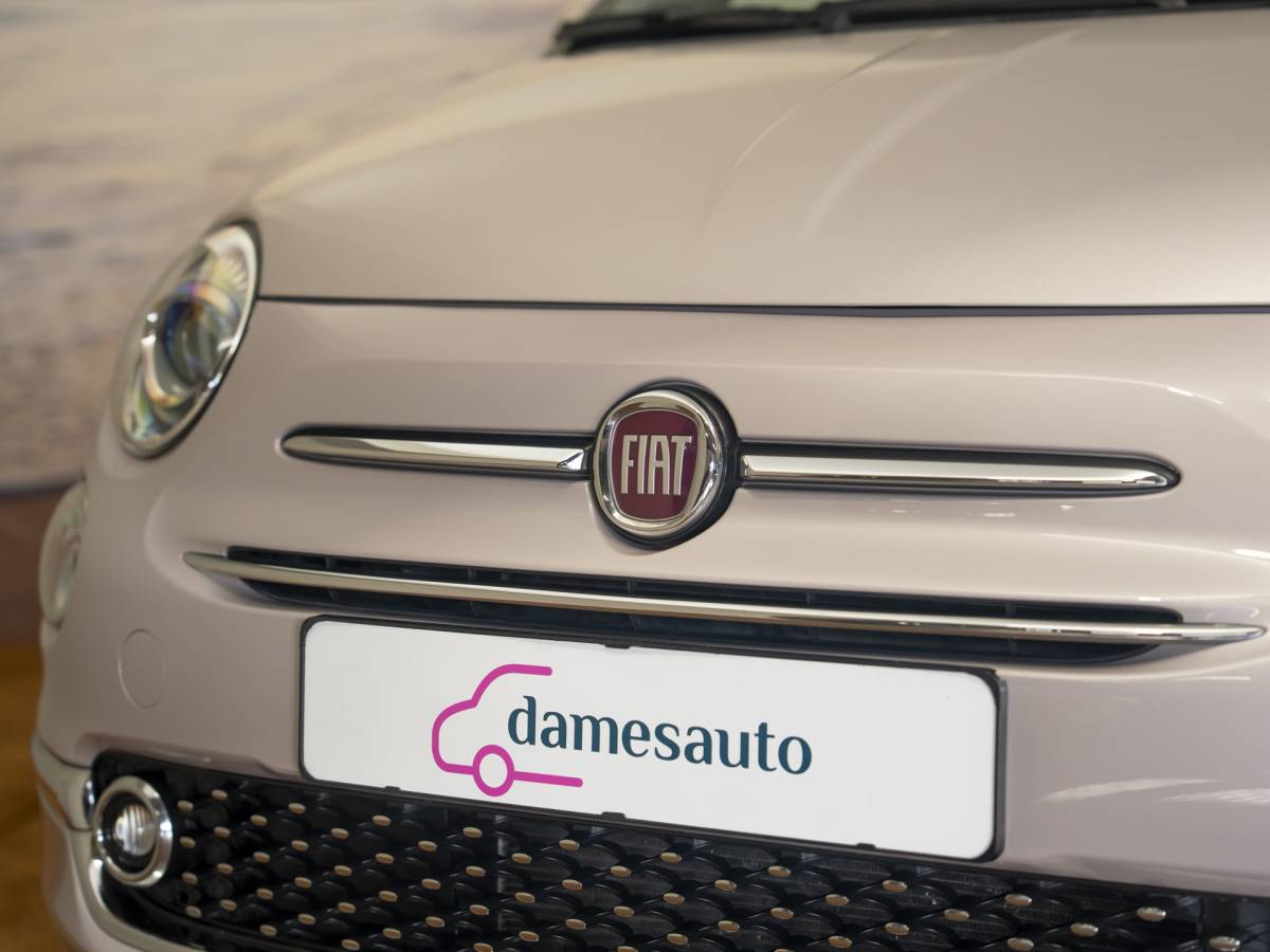 Fiat 500 Fiat 500 1.0 Hybrid Launch Edition, NAV, powder pink, incl garantie