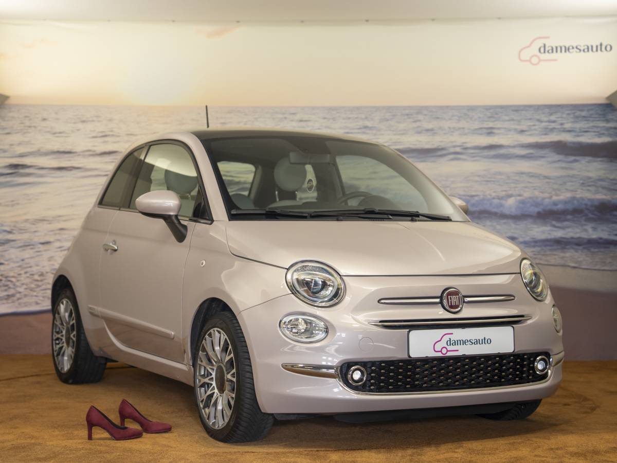 Fiat 500 Fiat 500 1.0 Hybrid Launch Edition, NAV, powder pink, incl garantie