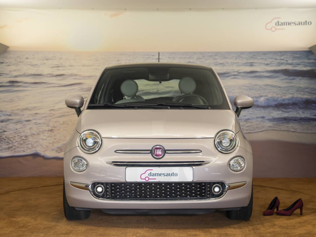 Fiat 500 Fiat 500 1.0 Hybrid Launch Edition, NAV, powder pink, incl garantie
