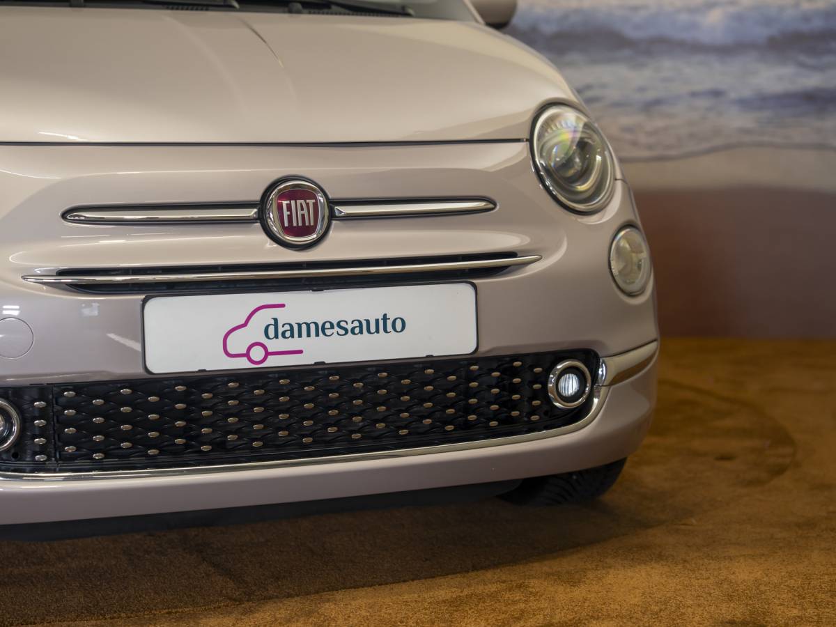 Fiat 500 Fiat 500 1.0 Hybrid Launch Edition, NAV, powder pink, incl garantie