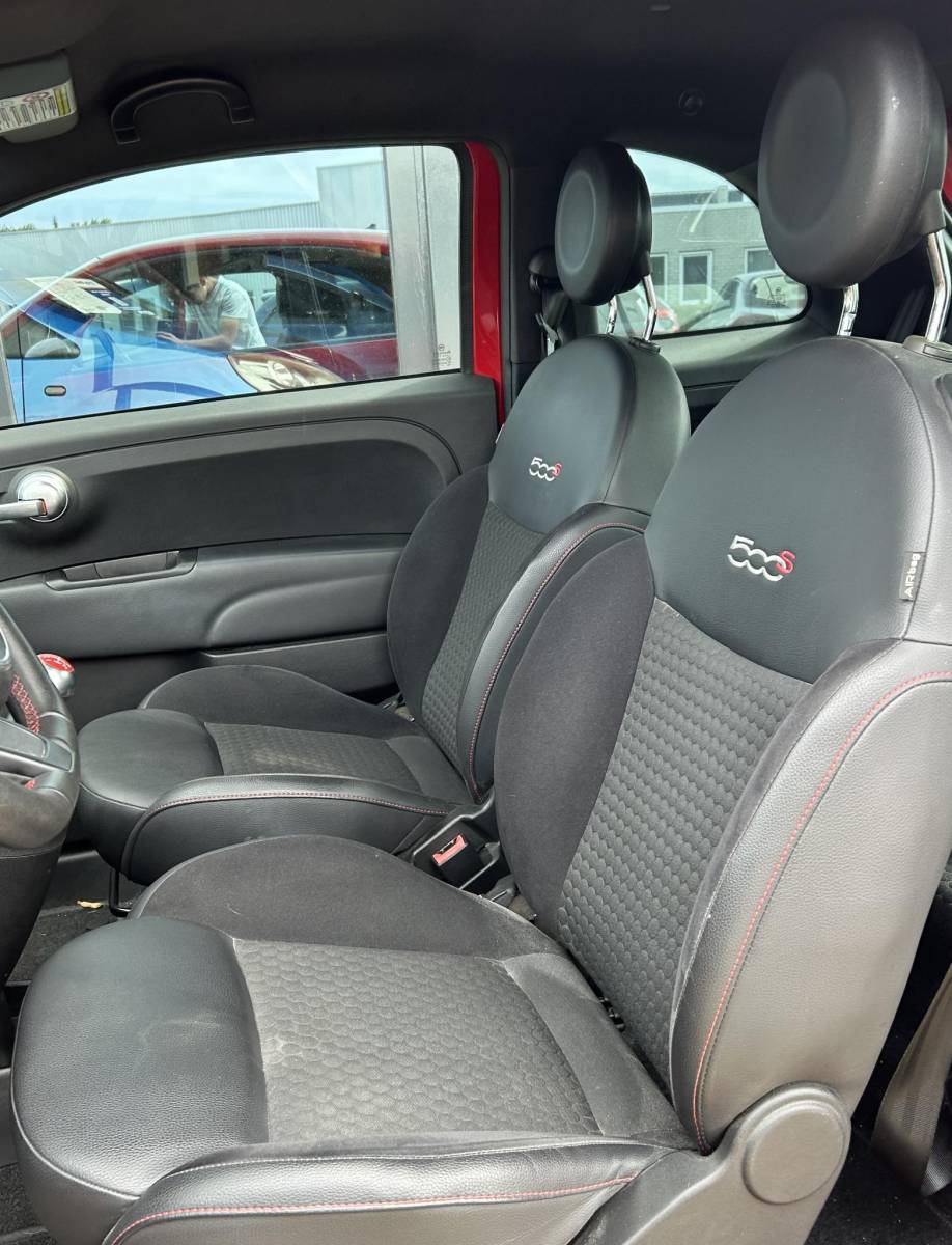Fiat 500 Fiat 500 0.9 TwinAir Turbo 500S 80PK | NL AUTO | NAP | Onderhoudshistorie | Abarth-pakket | Side Skirts | Achterspoiler | Sport Velgen | Parkeersensoren | Luxe Bekleding | Airco | Elektrische Ramen | 2 Sleutels |