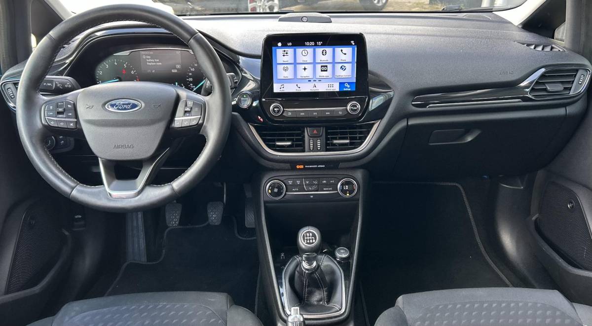 Ford Fiesta Ford Fiesta 1.0 EcoBoost Titanium 101PK | LUXE | Achteruitrijcamera | B&O Audio | Climate Control | Navigatie | Adaptive Cruise Control | Voorruitverwarming | Parkeersensoren Voor en Achter | Lichtmetalen Velgen | 2 Sleutels | DAB+ | NAP |