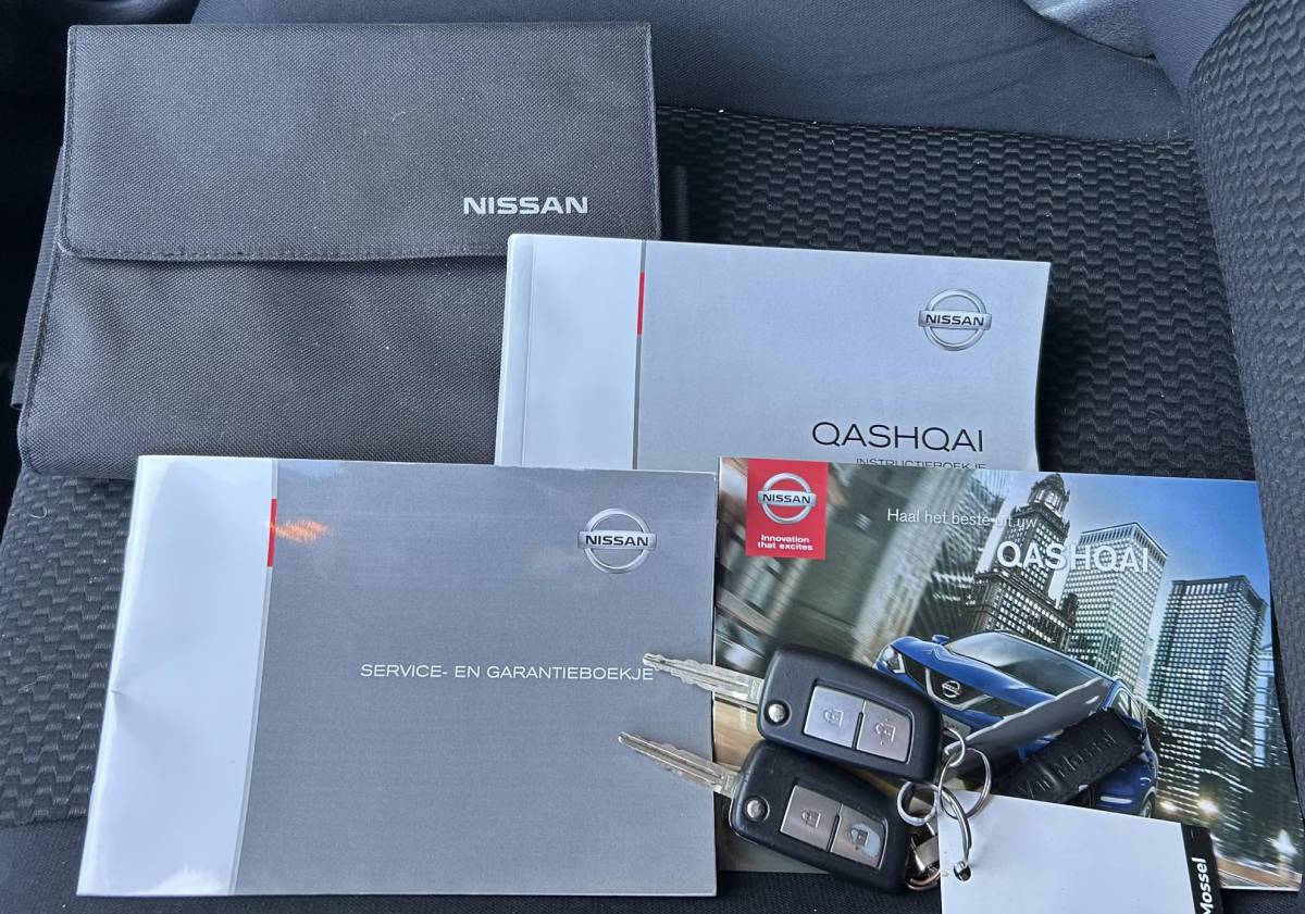 Nissan QASHQAI Nissan Qashqai 1.2 Visia 116PK | NL AUTO | NAP | Trekhaak | Airco | Cruise Control | Lichtmetalen Velgen | APK tot 18-07-2027 |