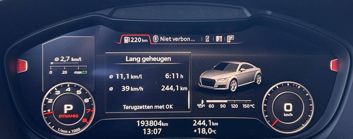 Audi TT Audi TT 1.8 TFSI Pro Line 179PK | AUTOMAAT | ZEER NETTE STAAT! | Volledige Onderhoudshistorie | 06-2026 Groot Onderhoud Gehad | Maxton Pakket | Virtual Cockpit | Apple Carplay & Android Auto | Navigatie | 18 Inch |