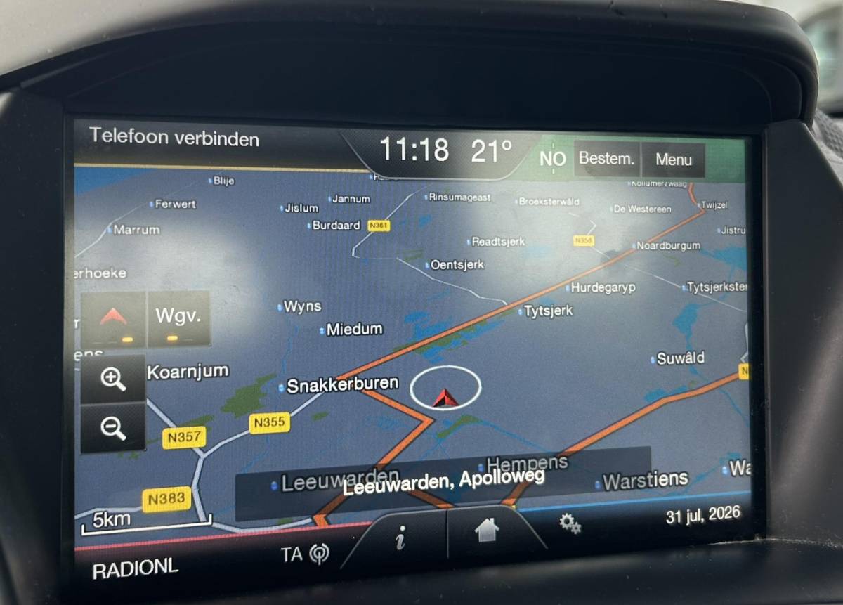 Ford Grand C-Max Ford Grand C-Max 1.0 Trend 7p. 125PK | 7 Persoons | NL AUTO | NAP | Navigatie | Airco | Parkeersensoren | Cruise Control | 2 Sleutels |