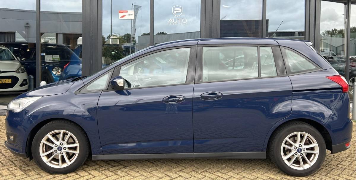 Ford Grand C-Max Ford Grand C-Max 1.0 Trend 7p. 125PK | 7 Persoons | NL AUTO | NAP | Navigatie | Airco | Parkeersensoren | Cruise Control | 2 Sleutels |