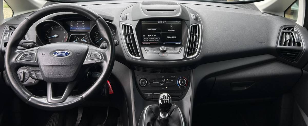 Ford Grand C-Max Ford Grand C-Max 1.0 Trend 7p. 125PK | 7 Persoons | NL AUTO | NAP | Navigatie | Airco | Parkeersensoren | Cruise Control | 2 Sleutels |