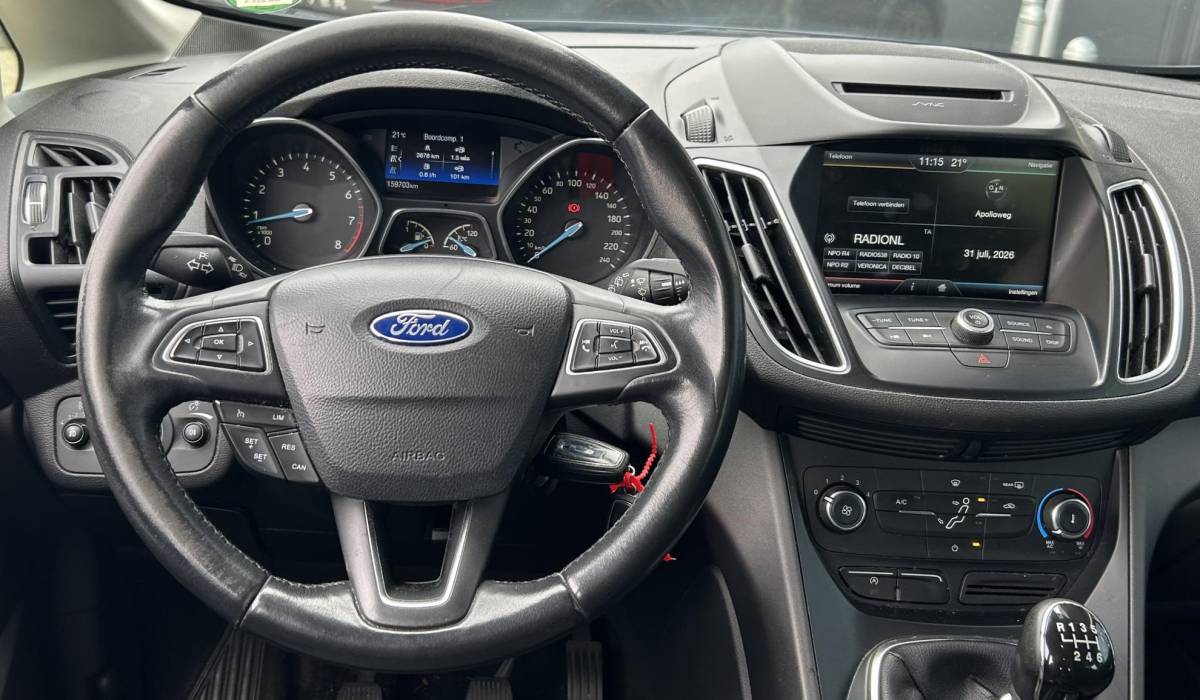 Ford Grand C-Max Ford Grand C-Max 1.0 Trend 7p. 125PK | 7 Persoons | NL AUTO | NAP | Navigatie | Airco | Parkeersensoren | Cruise Control | 2 Sleutels |