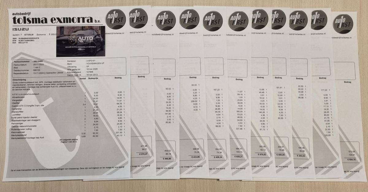 Volkswagen up! Volkswagen Up! 1.0 move up! BlueMotion | ZEER NETTE STAAT | Volledige Onderhoudshistorie + Facturen | NL AUTO | NAP | 5 Deurs | Navigatie | Airco |