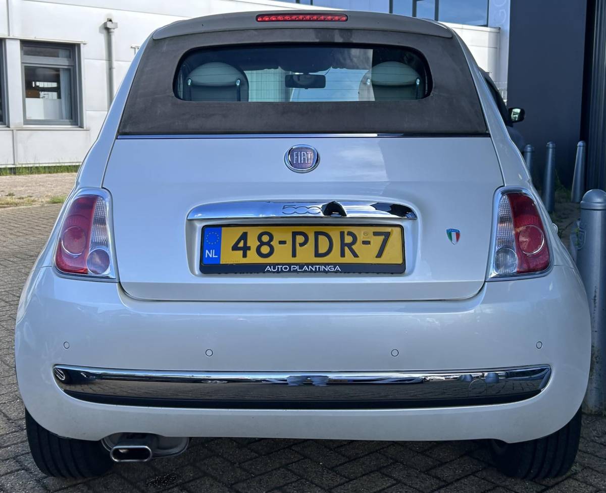 Fiat 500C Fiat 500 C 1.2 Lounge | AUTOMAAT | Cabrio | Nette Staat | NL AUTO | NAP | Onderhoudshistorie | D Riem is Vervangen | Airco | Carplay | Parkeersensoren | 2 Sleutels | Nieuwe APK |