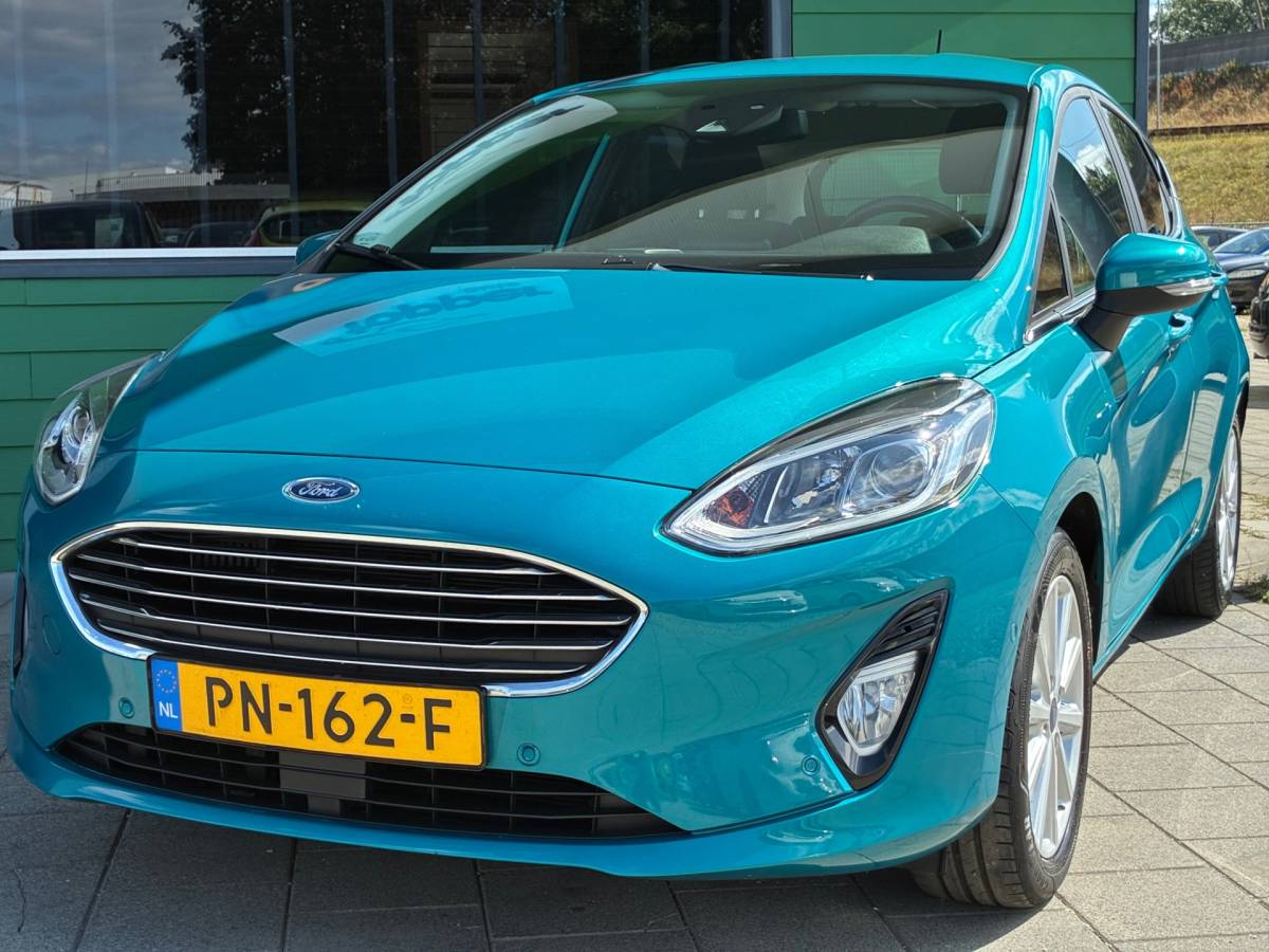 Ford Fiesta Ford Fiesta 1.0 EcoBoost Titanium|1e Eigenaar|Camera|Navigatie|CruiseControl|Climatronic|Trekhaak|NAP|