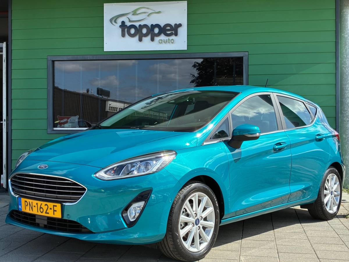 Ford Fiesta Ford Fiesta 1.0 EcoBoost Titanium|1e Eigenaar|Camera|Navigatie|CruiseControl|Climatronic|Trekhaak|NAP|