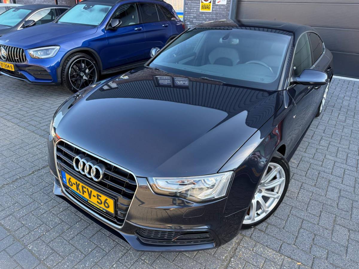 Audi A5 Audi A5 Sportback 1.8 TFSI S Edition | 3E EIGENAAR | 3/6/12 MND GARANTIE | SCHUIFDAK | AUTOMAAT | CRUISE | AIRCO | NAVI | S-LINE | XENON |
