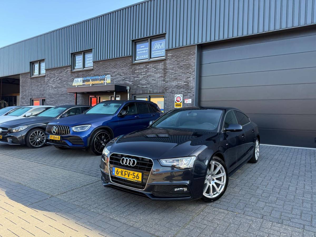 Audi A5 Audi A5 Sportback 1.8 TFSI S Edition | 3E EIGENAAR | 3/6/12 MND GARANTIE | SCHUIFDAK | AUTOMAAT | CRUISE | AIRCO | NAVI | S-LINE | XENON |