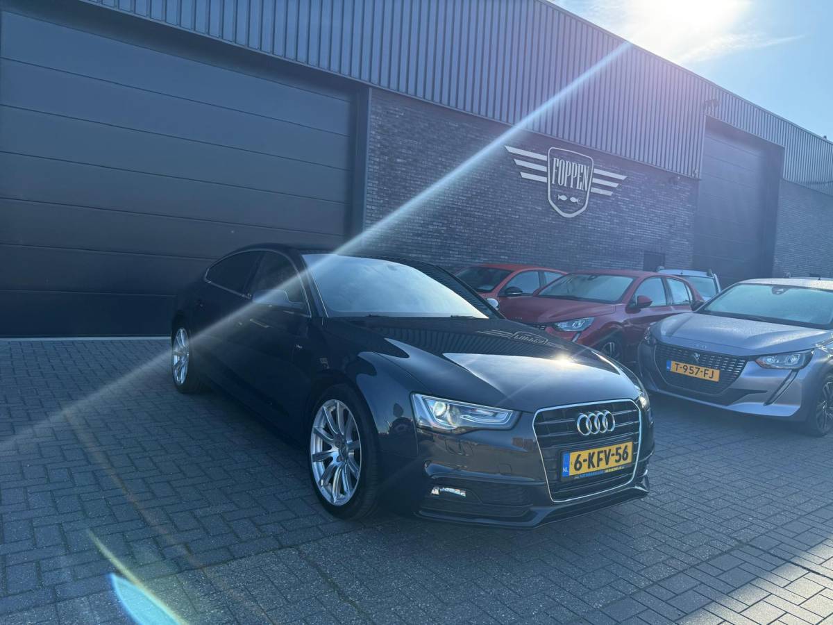 Audi A5 Audi A5 Sportback 1.8 TFSI S Edition | 3E EIGENAAR | 3/6/12 MND GARANTIE | SCHUIFDAK | AUTOMAAT | CRUISE | AIRCO | NAVI | S-LINE | XENON |