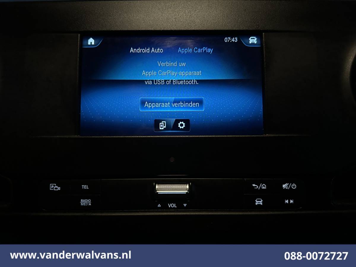 Mercedes-Benz Sprinter Mercedes-Benz Sprinter 315 CDI 150pk 3500kg Trekhaak L2H2 Euro6 Airco | Camera | Apple Carplay | Cruisecontrol Android Auto, Parkeersensoren, Bijrijdersbank