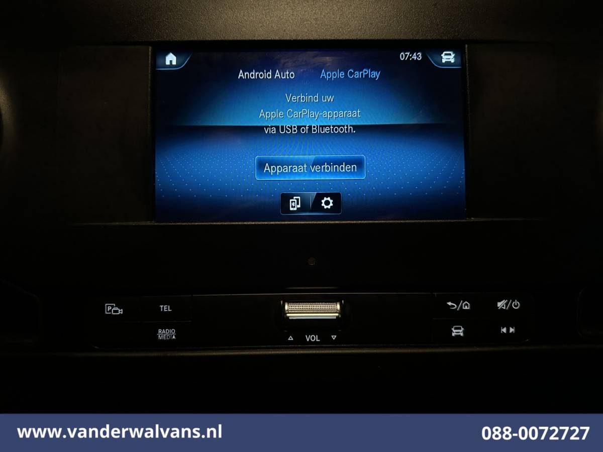 Mercedes-Benz Sprinter Mercedes-Benz Sprinter 315 CDI 150pk 3500kg Trekhaak L2H2 Euro6 Airco | Camera | Apple Carplay | Cruisecontrol Android Auto, Parkeersensoren, Bijrijdersbank