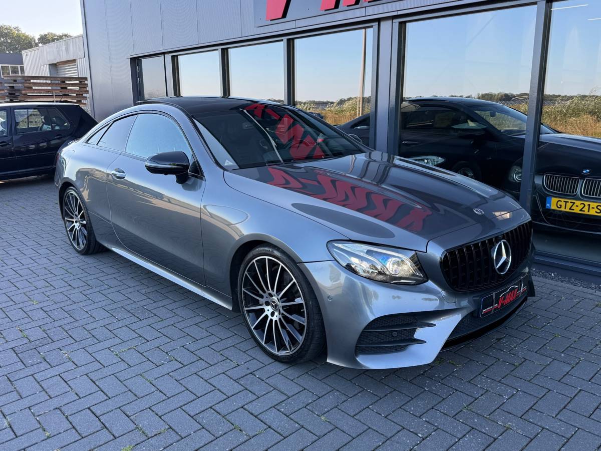 Mercedes-Benz E-Klasse Mercedes-Benz E-klasse Coupé E200 Premium+ AMG HUD Pano Burmester Leder