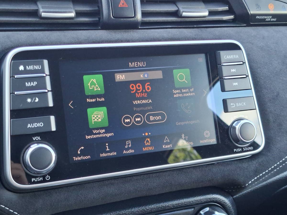 Nissan Micra Nissan Micra 1.0 IG-T N-Sport Navi Cam Carplay 5-Deurs Voll.Onderhoud