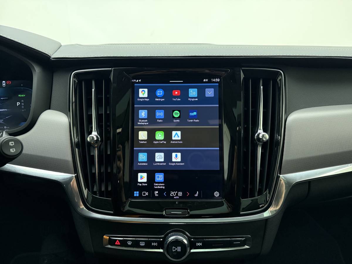 Volvo V90 Volvo V90 T8 AWD 455pk Ultra Dark Panorama dak / HUD / 360 camera / Stoel/- stuurverwarming /