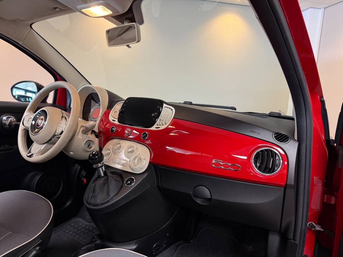 Fiat 500 Fiat 500 1.2 Lounge *Distr.riem VV* Carplay|Navi|Cruise|DAB|PDC|BT|NAP|Top onderhouden / Lage Km-stand!