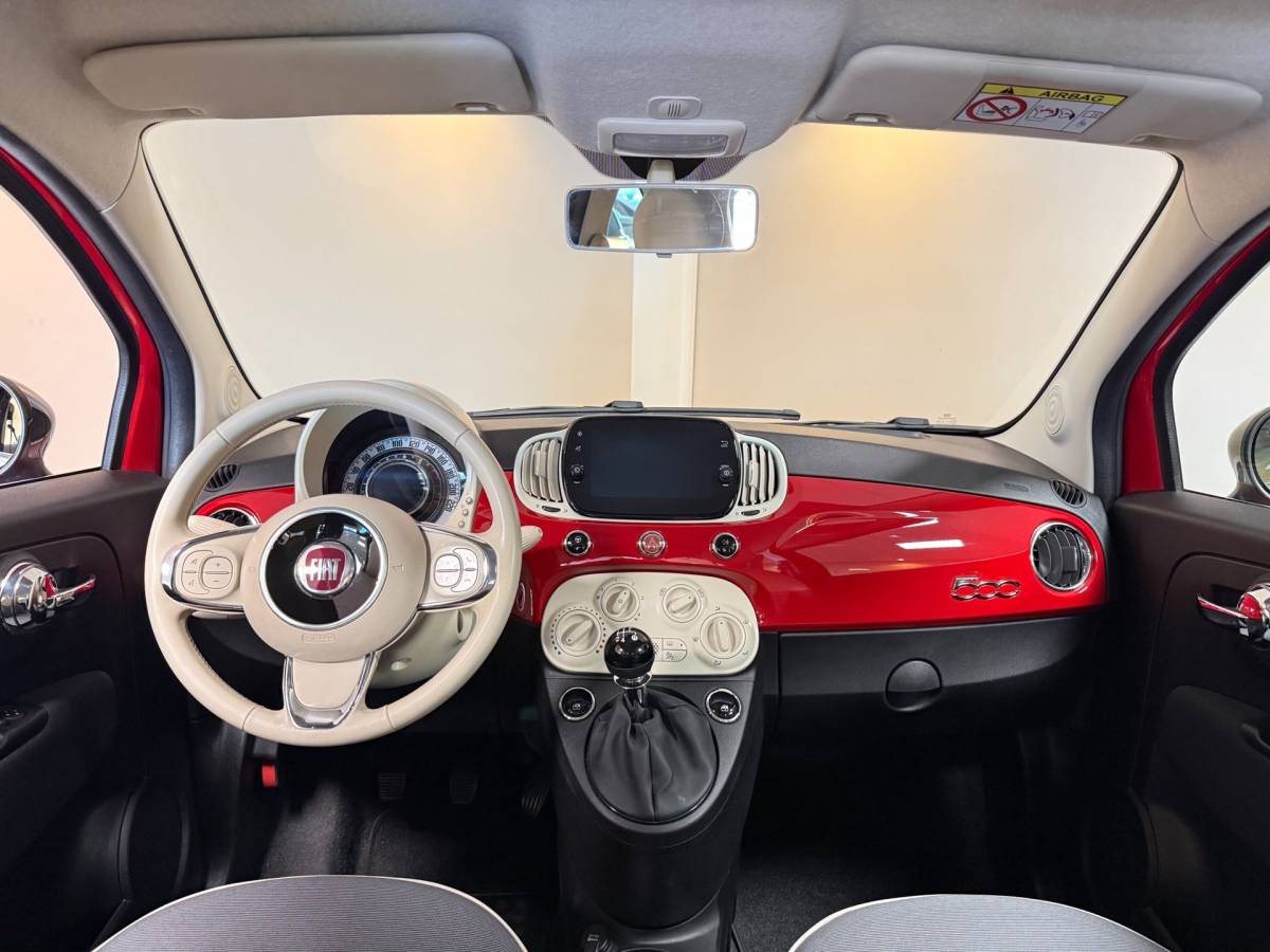 Fiat 500 Fiat 500 1.2 Lounge *Distr.riem VV* Carplay|Navi|Cruise|DAB|PDC|BT|NAP|Top onderhouden / Lage Km-stand!