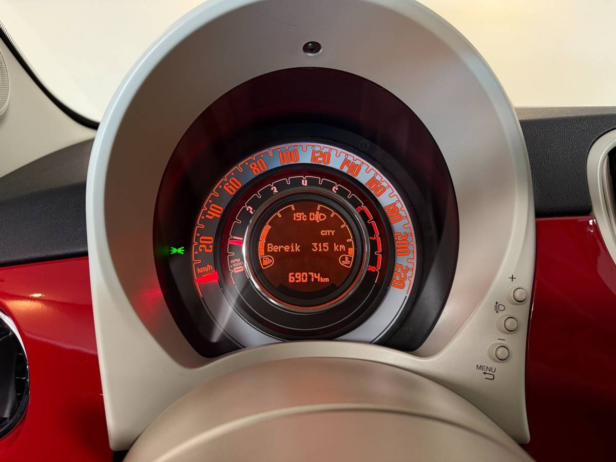 Fiat 500 Fiat 500 1.2 Lounge *Distr.riem VV* Carplay|Navi|Cruise|DAB|PDC|BT|NAP|Top onderhouden / Lage Km-stand!