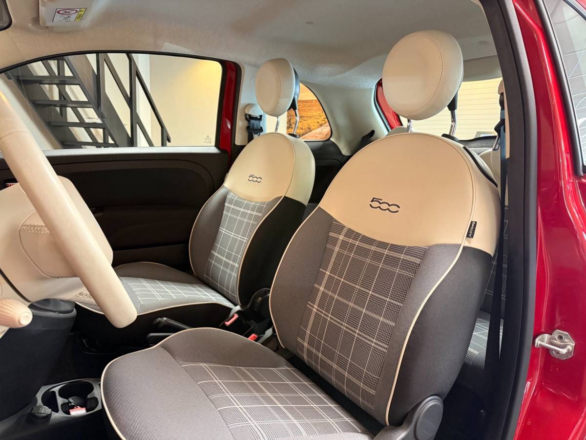 Fiat 500 Fiat 500 1.2 Lounge *Distr.riem VV* Carplay|Navi|Cruise|DAB|PDC|BT|NAP|Top onderhouden / Lage Km-stand!