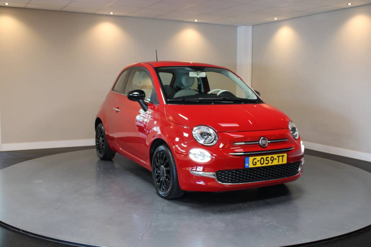 Fiat 500 Fiat 500 1.2 Lounge *Distr.riem VV* Carplay|Navi|Cruise|DAB|PDC|BT|NAP|Top onderhouden / Lage Km-stand!