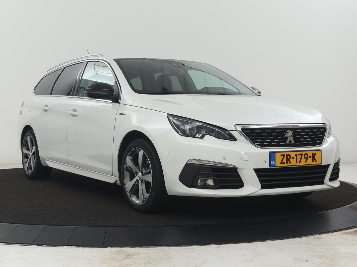 Peugeot 308 Peugeot 308 SW 1.2 PureTech GT-line | Half leder | Cruise control | Carplay | Navigatie | Camera | Park assist | Climate control | 17″ velgen
