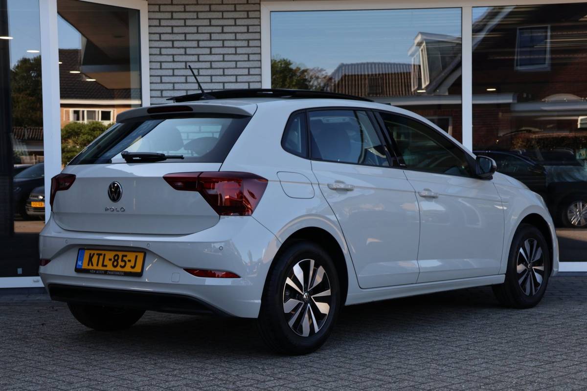 Volkswagen Polo Volkswagen POLO 1.0 TSI Move-editie, automaat, trekhaak, 3 jaar fabrieksgarantie, schuif-kantel dak