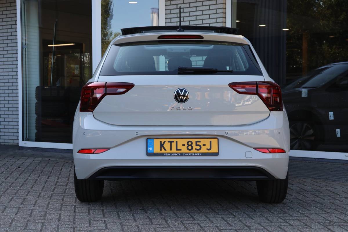 Volkswagen Polo Volkswagen POLO 1.0 TSI Move-editie, automaat, trekhaak, 3 jaar fabrieksgarantie, schuif-kantel dak