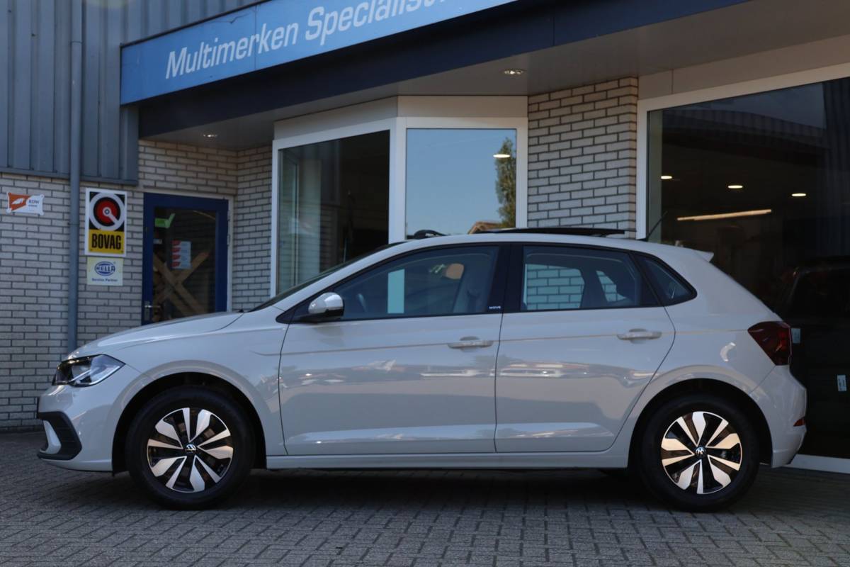 Volkswagen Polo Volkswagen POLO 1.0 TSI Move-editie, automaat, trekhaak, 3 jaar fabrieksgarantie, schuif-kantel dak