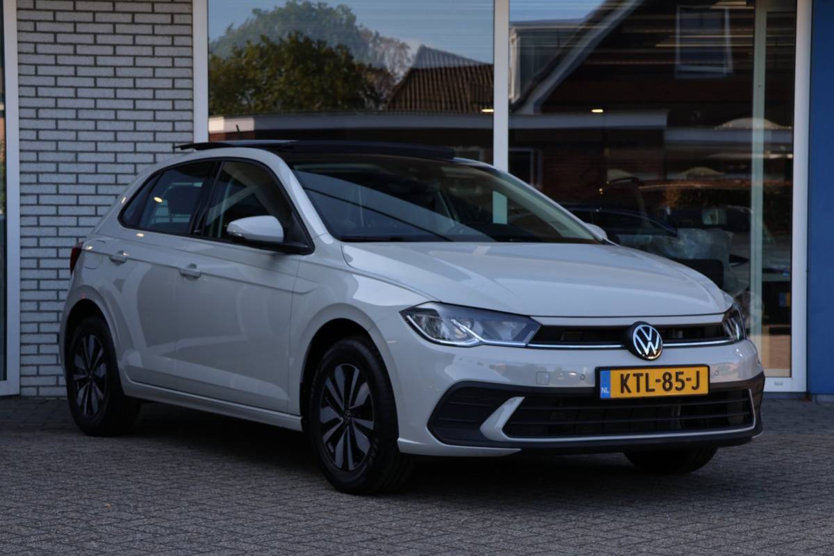 Volkswagen Polo Volkswagen POLO 1.0 TSI Move-editie, automaat, trekhaak, 3 jaar fabrieksgarantie, schuif-kantel dak