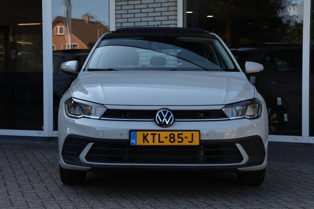 Volkswagen Polo Volkswagen POLO 1.0 TSI Move-editie, automaat, trekhaak, 3 jaar fabrieksgarantie, schuif-kantel dak