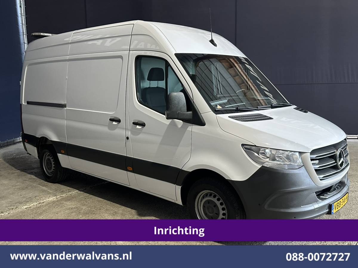 Mercedes-Benz Sprinter Mercedes-Benz Sprinter 316 CDI 164pk 3500kg Trekhaak L2H2 Inrichting Euro6 Airco | Omvormer | Camera | Apple Carplay Android Auto, Cruisecontrol, Parkeersensoren