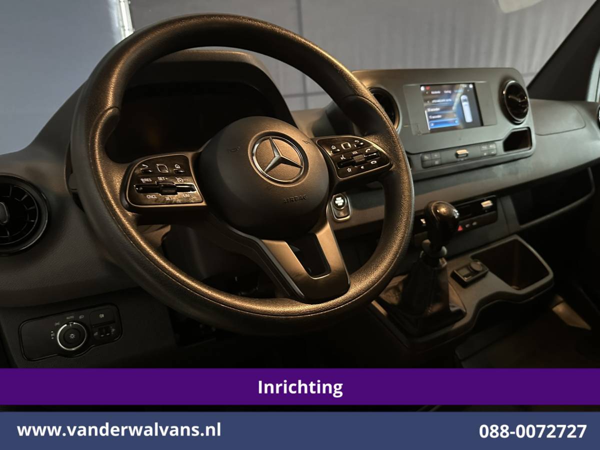 Mercedes-Benz Sprinter Mercedes-Benz Sprinter 316 CDI 164pk 3500kg Trekhaak L2H2 Inrichting Euro6 Airco | Omvormer | Camera | Apple Carplay Android Auto, Cruisecontrol, Parkeersensoren