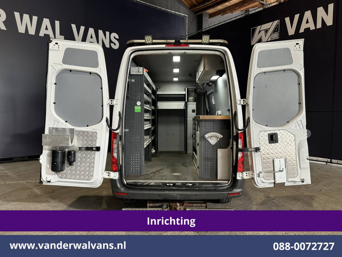 Mercedes-Benz Sprinter Mercedes-Benz Sprinter 316 CDI 164pk 3500kg Trekhaak L2H2 Inrichting Euro6 Airco | Omvormer | Camera | Apple Carplay Android Auto, Cruisecontrol, Parkeersensoren