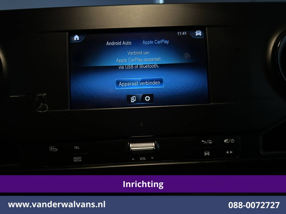 Mercedes-Benz Sprinter Mercedes-Benz Sprinter 316 CDI 164pk 3500kg Trekhaak L2H2 Inrichting Euro6 Airco | Omvormer | Camera | Apple Carplay Android Auto, Cruisecontrol, Parkeersensoren