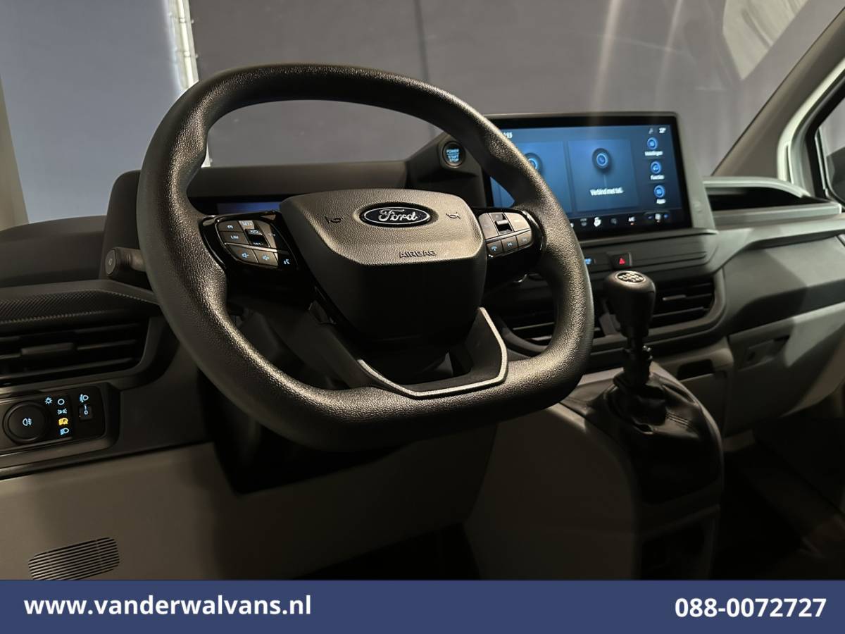 Ford Transit Custom Ford Transit Custom 2.0 TDCI 136pk L2H1 Euro6 Airco | Camera | LED | Apple Carplay | Cruisecontrol Android Auto, Verwarmde voorruit, Parkeersensoren, Bijrijdersbank