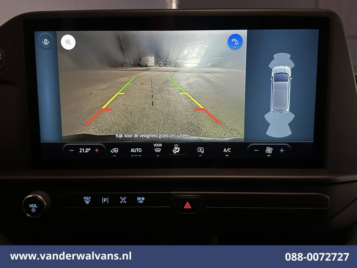 Ford Transit Custom Ford Transit Custom 2.0 TDCI 136pk L2H1 Euro6 Airco | Camera | LED | Apple Carplay | Cruisecontrol Android Auto, Verwarmde voorruit, Parkeersensoren, Bijrijdersbank