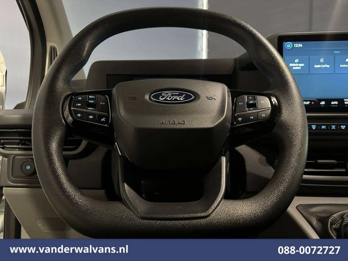 Ford Transit Custom Ford Transit Custom 2.0 TDCI 136pk L2H1 Euro6 Airco | Camera | LED | Apple Carplay | Cruisecontrol Android Auto, Verwarmde voorruit, Parkeersensoren, Bijrijdersbank
