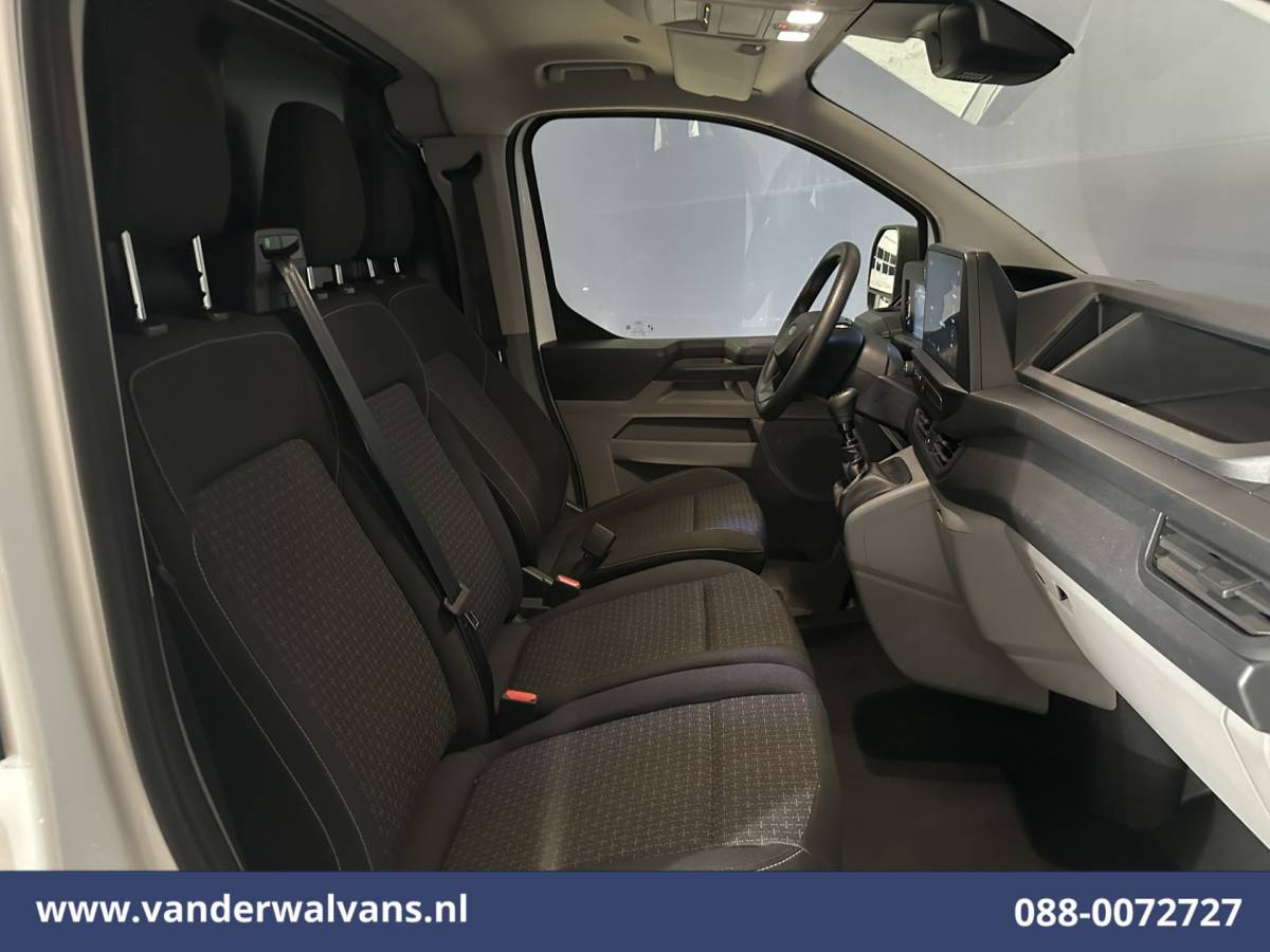 Ford Transit Custom Ford Transit Custom 2.0 TDCI 136pk L2H1 Euro6 Airco | Camera | LED | Apple Carplay | Cruisecontrol Android Auto, Verwarmde voorruit, Parkeersensoren, Bijrijdersbank