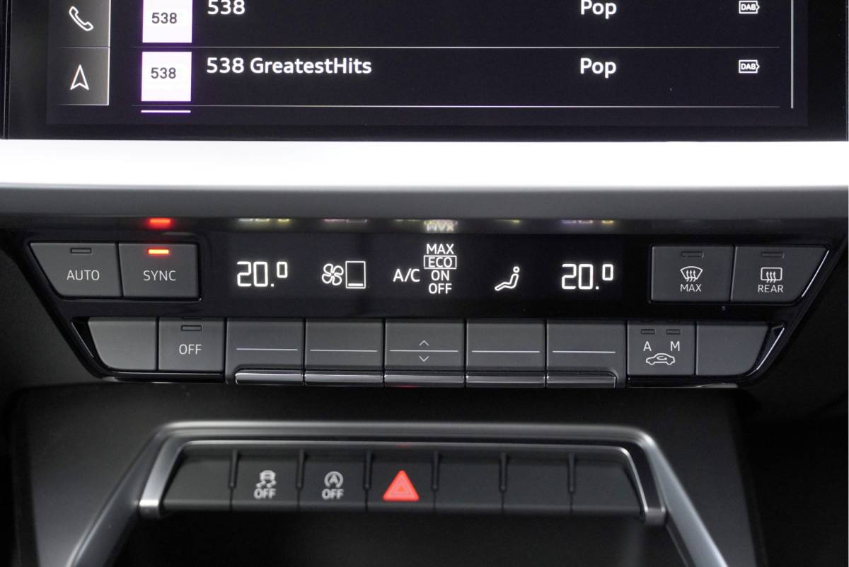 Audi A3 Audi A3 Sportback 30 TFSI Automaat! 5drs Advanced Edition BJ2021 Lmv 17″ | Led V+A | Dynamische knipperlichten | Pdc | App-Connect | Virtual cockpit | Climate control | Cruise control | Sportstoelen | Extra getint glas