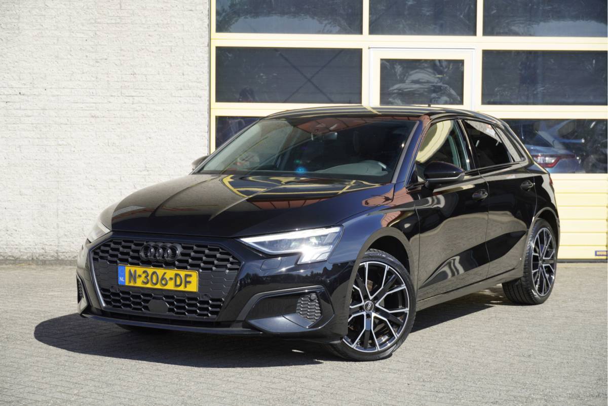 Audi A3 Audi A3 Sportback 30 TFSI Automaat! 5drs Advanced Edition BJ2021 Lmv 17″ | Led V+A | Dynamische knipperlichten | Pdc | App-Connect | Virtual cockpit | Climate control | Cruise control | Sportstoelen | Extra getint glas