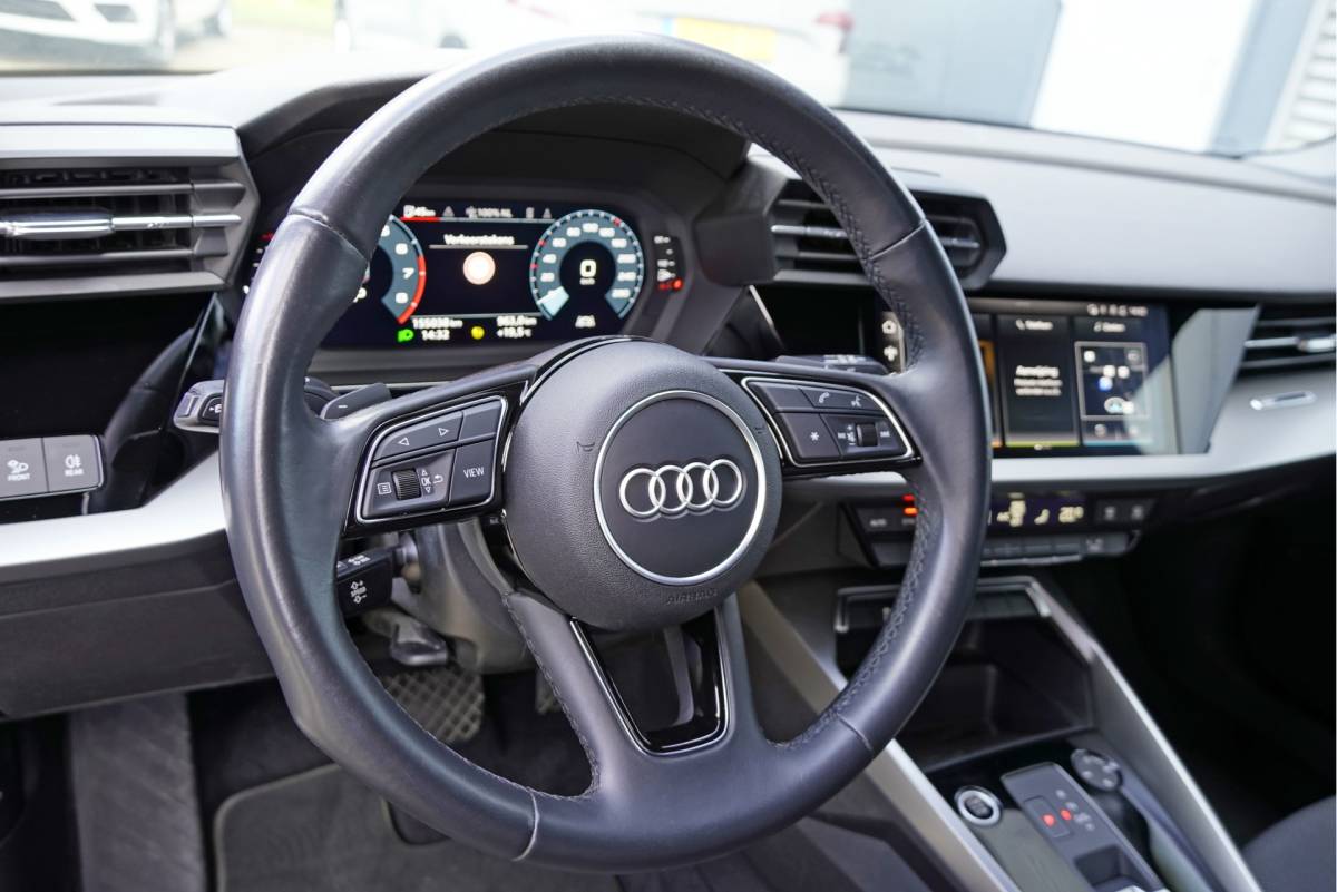 Audi A3 Audi A3 Sportback 30 TFSI Automaat! 5drs Advanced Edition BJ2021 Lmv 17″ | Led V+A | Dynamische knipperlichten | Pdc | App-Connect | Virtual cockpit | Climate control | Cruise control | Sportstoelen | Extra getint glas